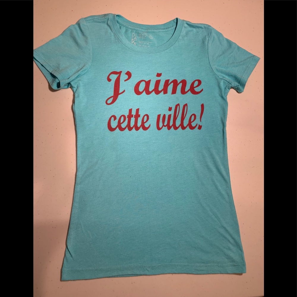 Dilascia "J'aime cette ville!" Tee Women’s Small